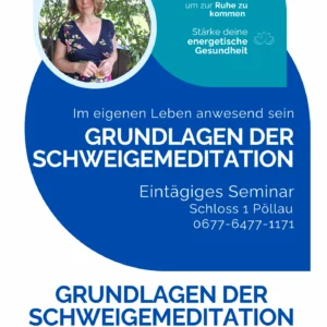 Seminar: Grundlagen der Schweigemeditation für 19 Oktober 2025