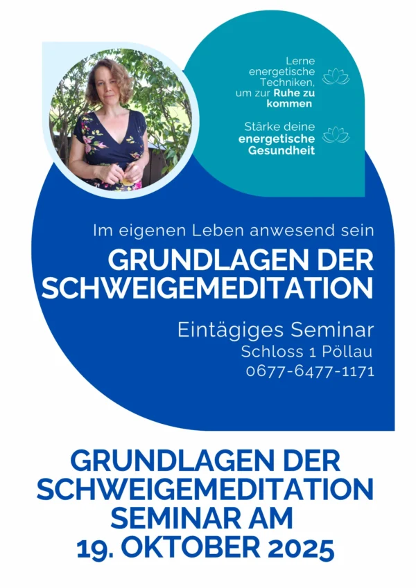 Seminar: Grundlagen der Schweigemeditation für 19 Oktober 2025